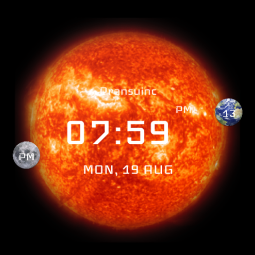 Galaxy Digital Clock logo