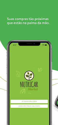 Android application Nutricar screenshort