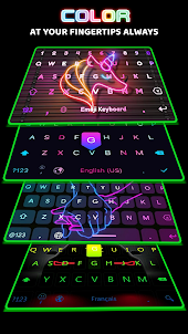 Color Keyboard Themes : Redraw