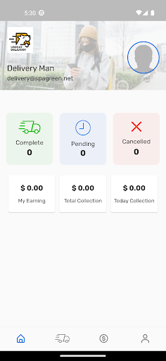 Android application UNIEAT Delivery screenshort