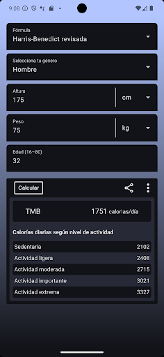 MetaboCheck Screen 2