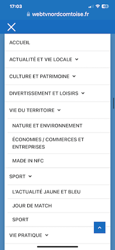 COMTOISE TV Screen 3