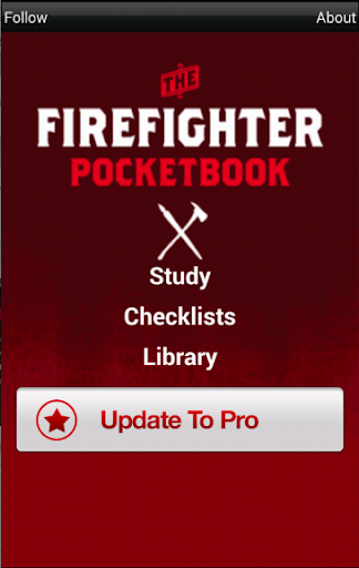 Android application FireFighter Pocketbook Lite screenshort