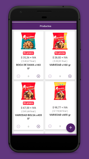 Tienda Mondelez Screen 2