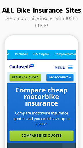 Motorcycle Insurance Compariso Screen 2