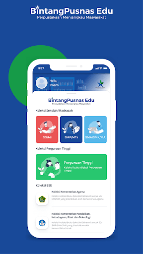 Android application BintangPusnas Edu screenshort