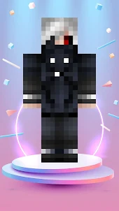 Tokyo Ghoul Skin for Minecraft