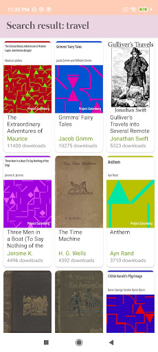 Gutenberg eBooks Browser Screen 3