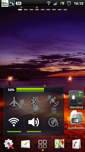 night sea beach wallpaper Screen 2
