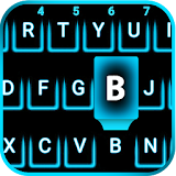 Neon Blue Smart keyboard icon