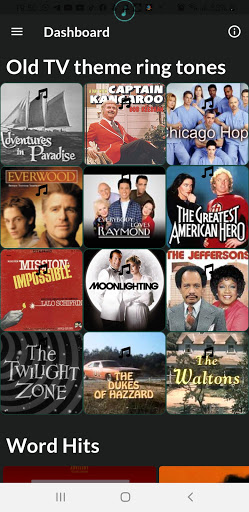 Old TV theme ring tones