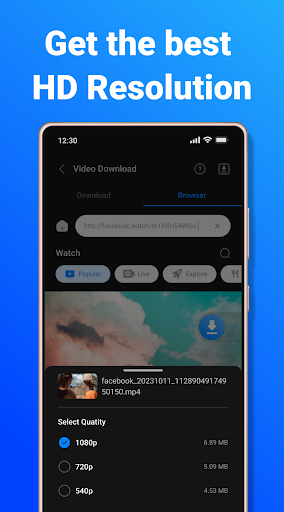 Download Video- All Downloader Screen 2
