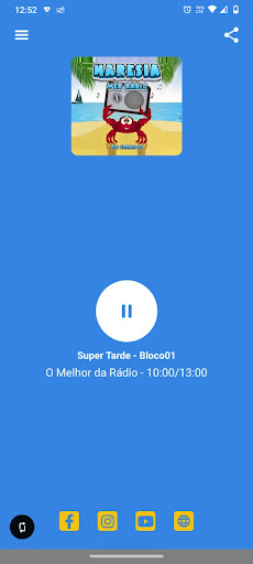 Maresia Web Rádio Screen 3