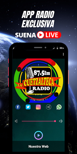 Cuetzalteca Radio Screen 2