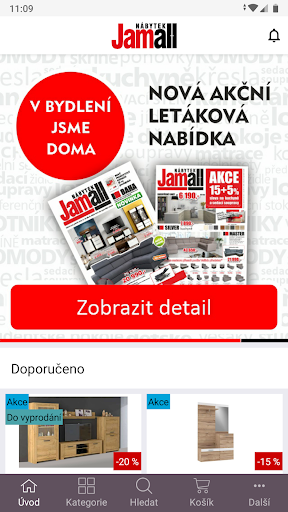 Android application Nábytek Jamall screenshort
