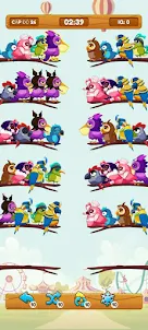 鳥類排序2：顏色拼圖