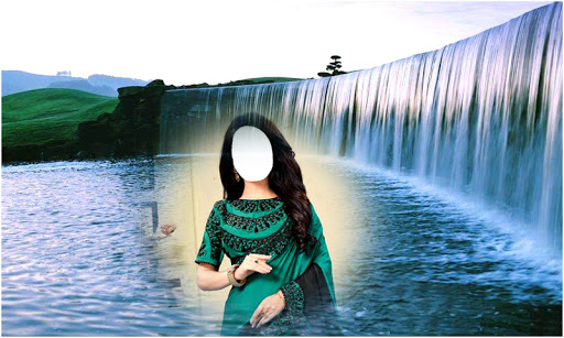Android application Waterfall Frames Photo Montage screenshort