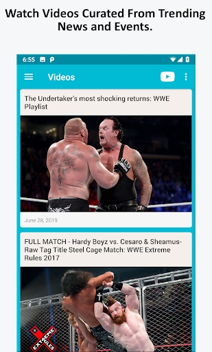 Wrestling News Screen 3