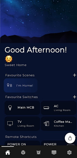 Android application Domum Smart screenshort