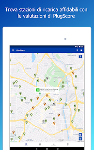 PlugShare: mappa stazioni di ricarica EV e Tesla Screenshot