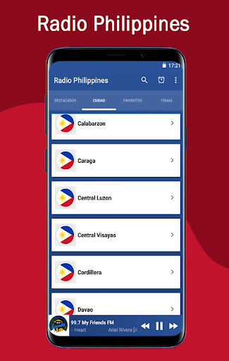 Android application Radio Philippines screenshort