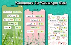 Wallpapers for WhatsApp chatのおすすめ画像1