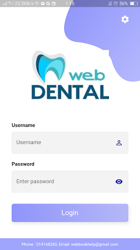 Android application Dental screenshort