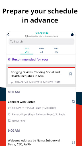 AVPN Events Screen 2
