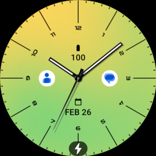 Analog Mango Watch Face logo