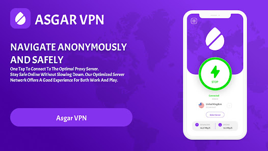 Asgar VPN 51.0 APK + Mod (Unlimited money) for Android