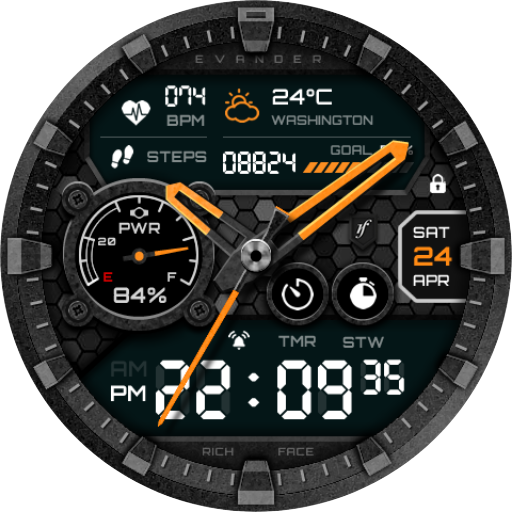 Evander Watch Face logo