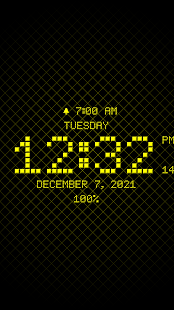 Alarm Digital Clock-7 Captura de tela