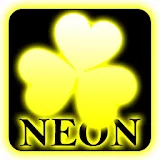 Yellow neon Go Launcher theme icon