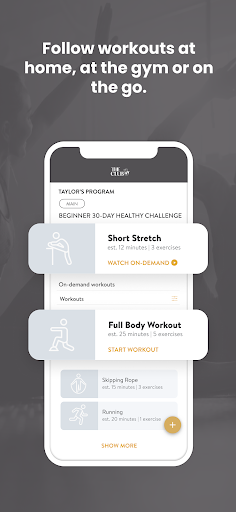 CaliFIT Body Fitness App Screen 3