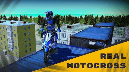 Motocross - Go only up 4.44 APK + Mod (Unlimited money) untuk android