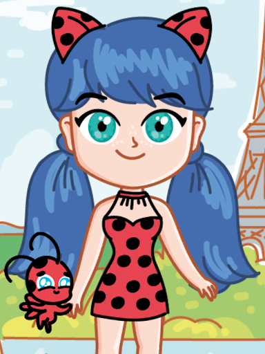 Android application Super Hero Dress Up screenshort