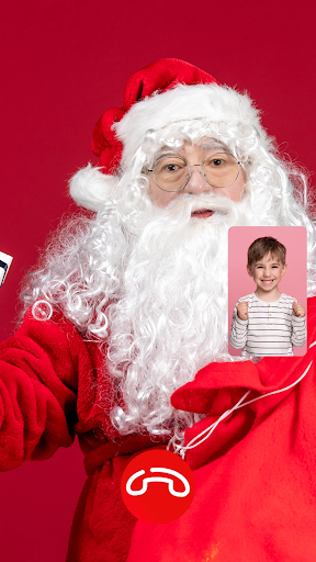 Santa Claus Prank video Call Screen 3