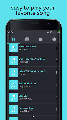 Slow Rock Song Screen 2