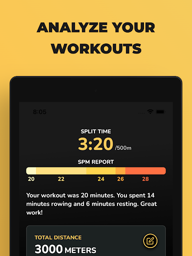 Screenshot of Start Rowing - Rowing Workouts