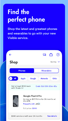 Visible mobile Screen 2