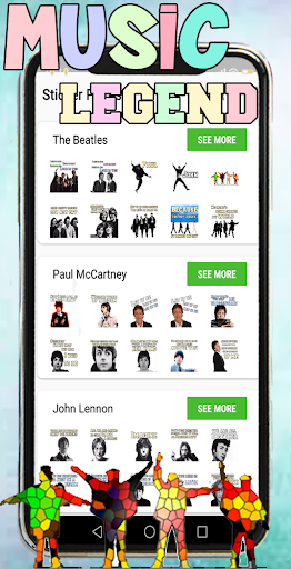 Android application Music Stickers screenshort