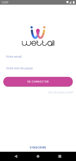 Android application Wettali screenshort