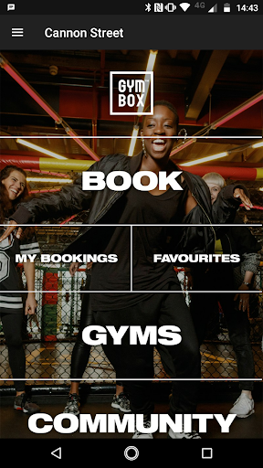 GYMBOX Screen 2