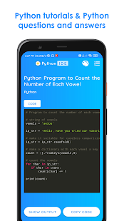 Python IDE Mobile Editor 1.8.8 APK screenshots 8