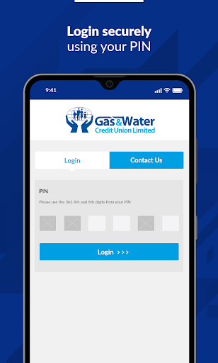 Android application Gas and Water Credit Union screenshort