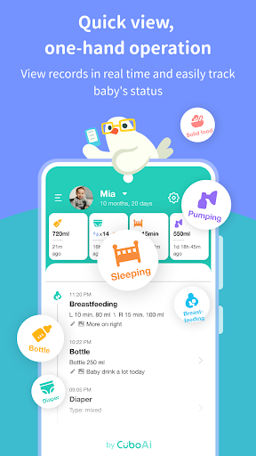 Screenshot of Baby Tracker & Diary - CuboAi