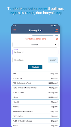 Pratinjau aplikasi