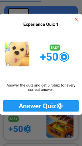 Quiz for robux Tips, Cheats, Vidoes and Strategies
