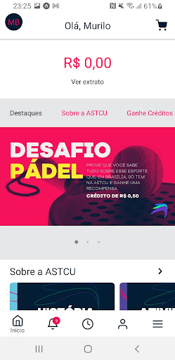 Android application ASTCU screenshort