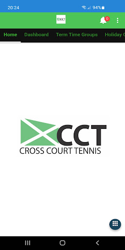 Android application Cross Court Tennis screenshort